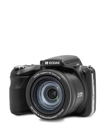 Kodak PIXPRO AZ425 Astro 20MP 42x Zoom Bridge Camera - Black