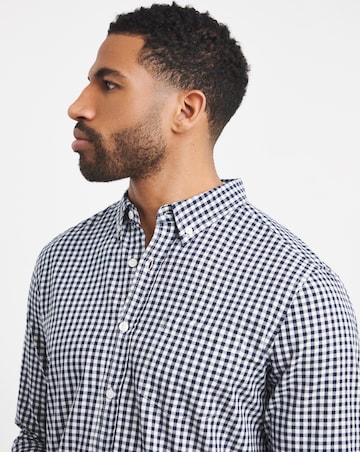 Long Sleeve Gingham Shirt