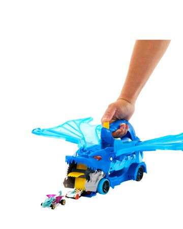 Hot Wheels City Ultimate Dual Dragon Transporter Playset