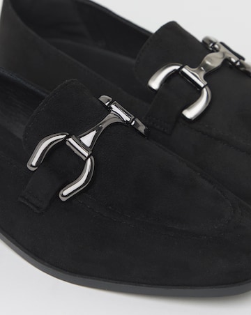 Butterfly Classic Loafer With Snaffle Trim - Wide Fit (E)