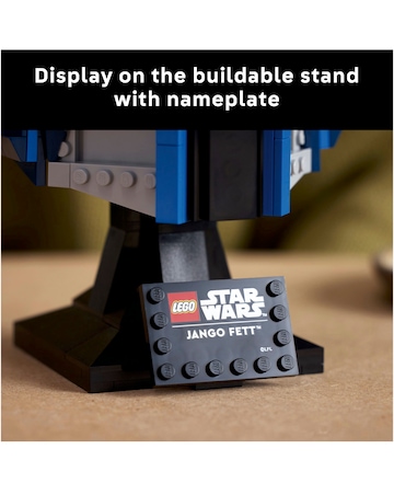 LEGO Star Wars: Attack of the Clones Jango Fett Helmet, Model Kit 75408