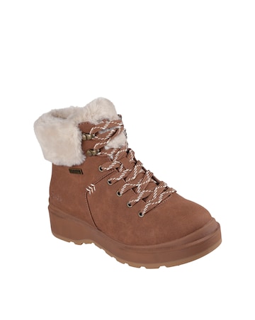 Skechers Park City Fashion Hiker Lace Up Wedge Boot Standard Fit