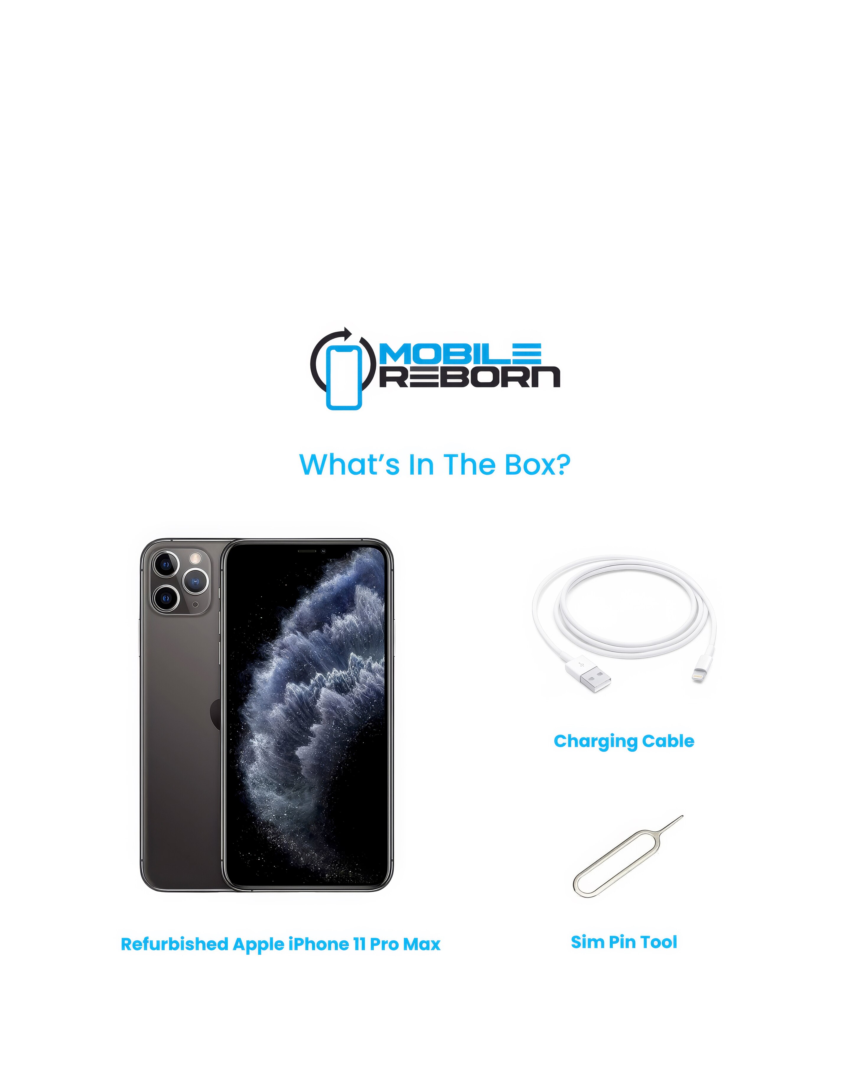 Refurbished Apple iPhone 11 Pro Max 64GB - Silver (Pristine