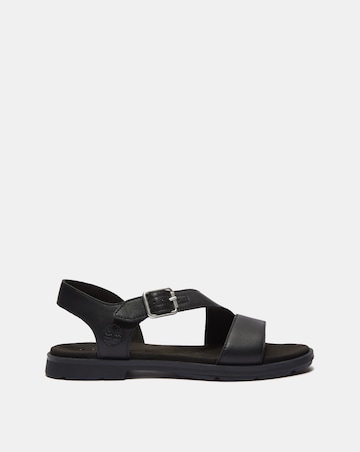 Timberland Calista Bay Black Full Grain Sandals