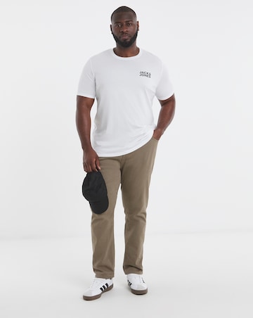 Jack & Jones Corp Logo T-Shirt - White