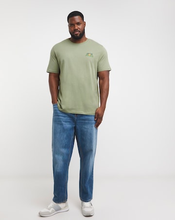 Jack & Jones 5 Pack Crew Neck T-Shirt - Multi