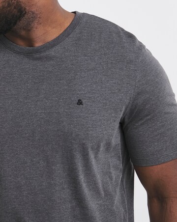 Jack & Jones Paulos Logo T-Shirt - Grey