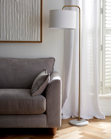 Gallow Marble Base Floor Lamp