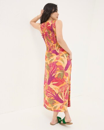 FatFace Aria Tropical Floral Midi Dress