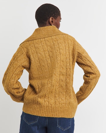 Cable Collar Jumper