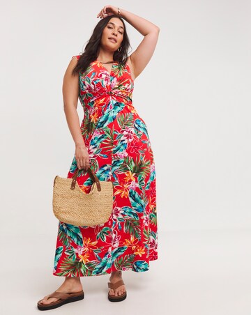 Joe Browns Favourite Knot Front Jersey Maxi Dress