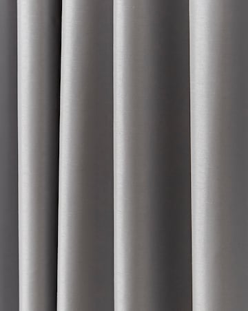 Faux Silk Pencil Pleat Blackout Curtains
