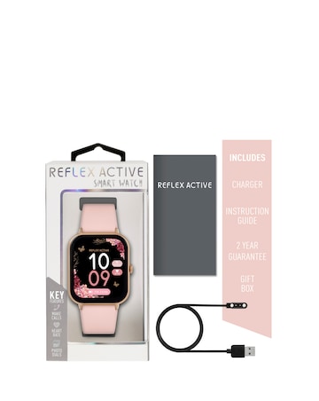 Reflex Active Series 23 Calling Smart Watch - Pink