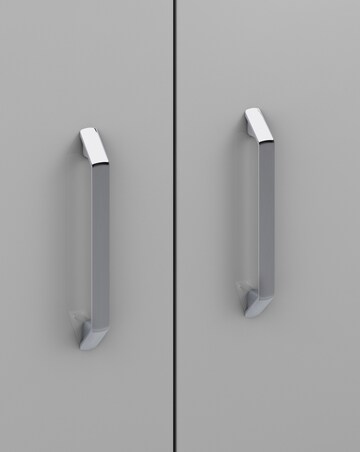 Kendal Ready Assembled High Gloss 2 Door Wardrobe