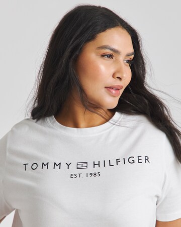 Tommy Hilfiger Corp Logo Crew Neck Short Sleeve T- Shirt