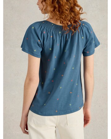 White Stuff Luella Embroidered Top