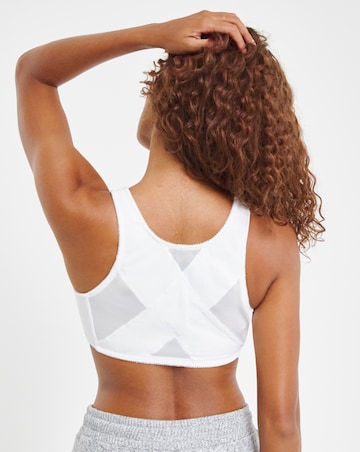 Pretty Secrets (2 Pack) Back Support Bras (B-DD) White/Black