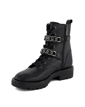 Dune Plazas Buckle Chain Boots Standrad D Fit