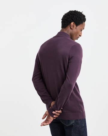 Voi Storm 1/2 Zip Knitted Jumper Long
