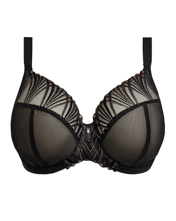 Elomi Reja Plunge Wired Bra Black