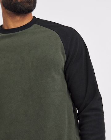 Raglan Micro Fleece Pyjama Set