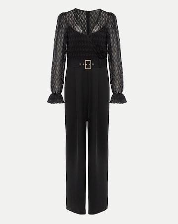 Phase Eight Carly Lace Long Sleeve Jumpsuit