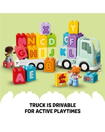 LEGO DUPLO Town Alphabet Truck Toddler Learning Toy 10421