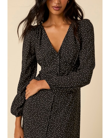 Nobody's Child Kennedy Spot Midi Dress