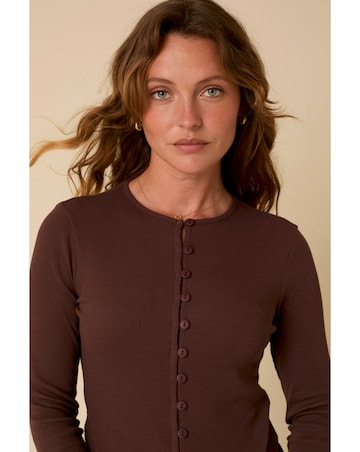 Nobodys Child Rhea Ribbed Waistcoat Top