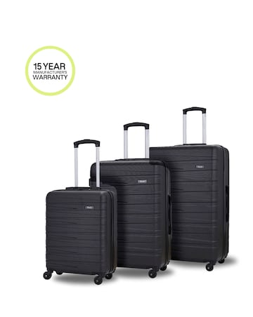 Rock Seattle 3pc Suitcase Set