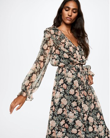 Mango Moka Floral Print Dress