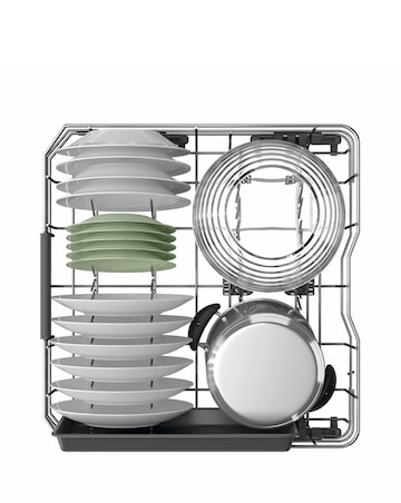 Hotpoint HD7FHP33UK Full Size Dishwasher - 14 Place Settings - White + Install