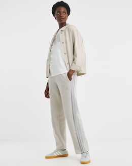 adidas 3 Stripes Wide Leg Joggers