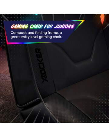 X Rocker Shadow RGB 2.0 Stereo Audio Gaming Floor Rocker