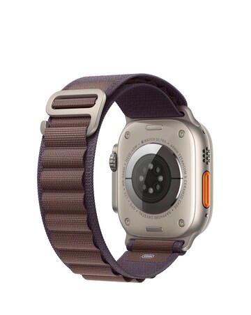 Apple Watch Ultra 2 Cellular 49mm Titanium Case with Indigo Alpine Loop - Large