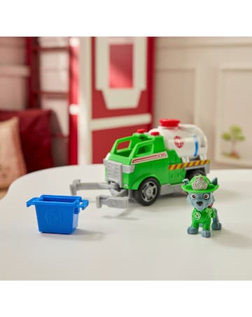 Paw Patrol Fire Rescue Vehicle Rocky with Rescue Fire Tanker
