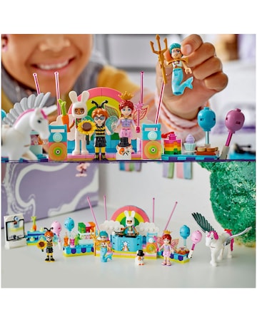 LEGO Friends Costume Party with Unicorn & Fairy Building Kit, Creative Toy 42661