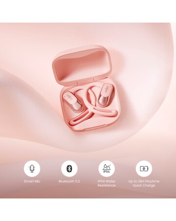 Shokz OpenFit Air True Wireless Open-Ear Earbuds - Pink