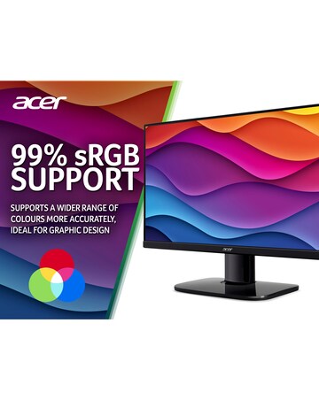 Acer KA2 23.8in FHD ZeroFrame 100Hz 4ms Monitor with FreeSync