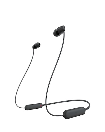 Sony WI-C100 Wireless In-Ear Headphones - Black