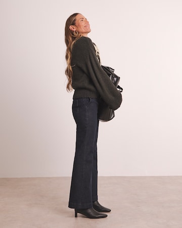 Anthology Charcoal Embroidered Jumper