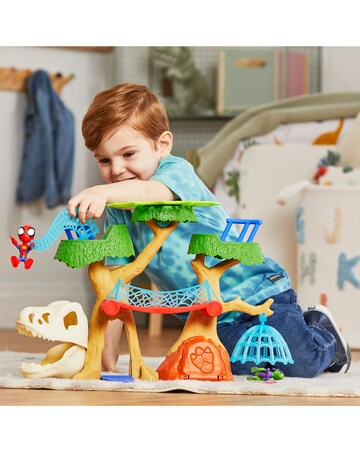 Spidey & His Amazing Friends Dino Webs Treehouse Playset