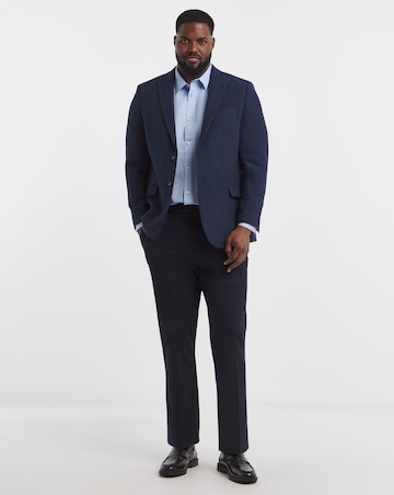 Wool Blend Regular Fit Suit Jacket