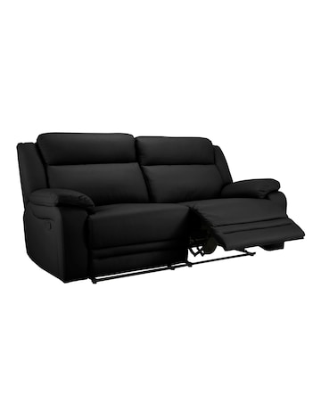 Croft Leather Recliner 3 Seater Sofa