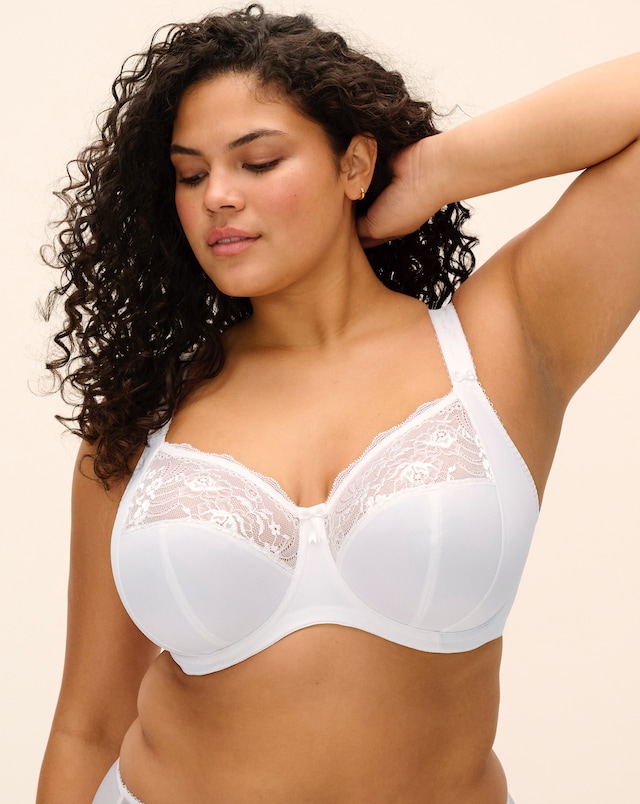 Elomi Morgan Full Cup Wired Bra White