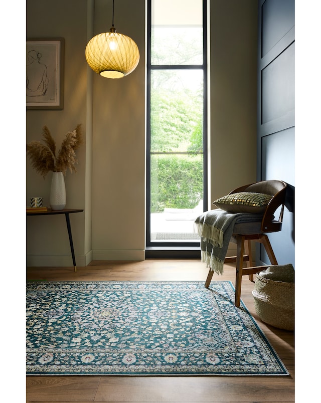 Windsor Dark Washable Easy-Care Rug