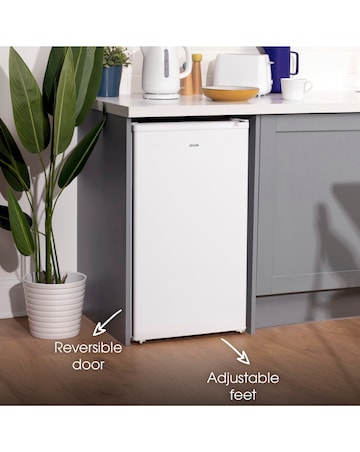 ABODE 50CM UNDERCOUNTER LARDER FRIDGE - WHITE