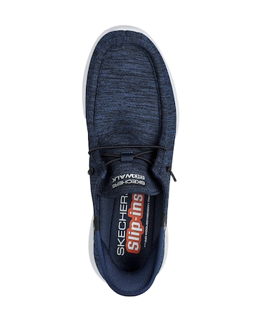 Skechers Slip-ins Go Walk Max Extra Wide Fit Shoe - Navy