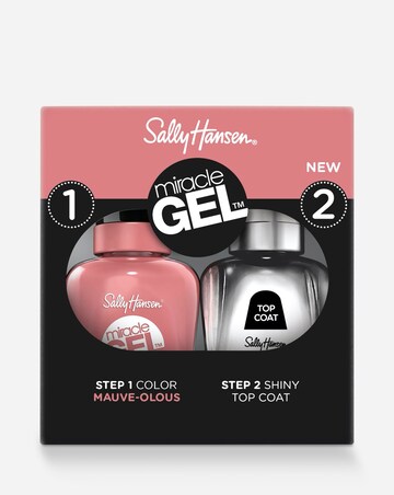 Sally Hansen Miracle Gel Duo Nail Pack Mauve-Olous