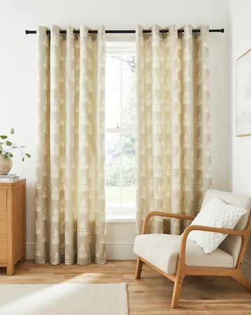 Sundour Esher Eyelet Curtains